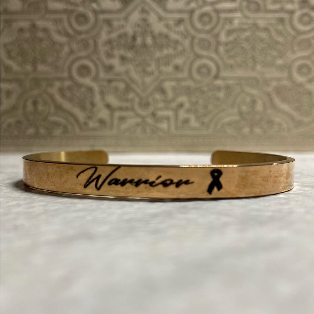 𝅺WARRIOR Rose Gold Bracelet NWOT